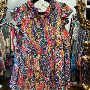 Haley & co Sz 1X Pink top